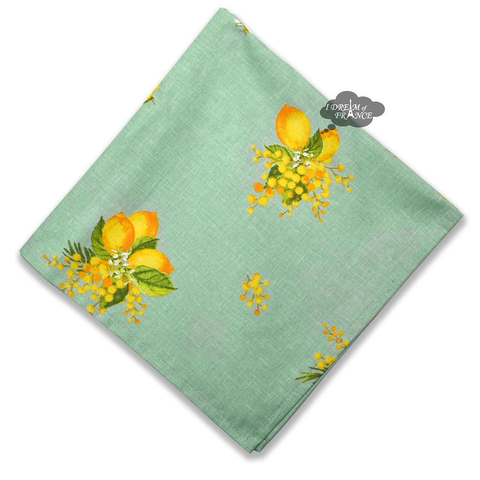 Thumbnail: Lemons Mimosas - coton coated 