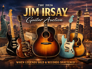 The 2026 Jim Irsay Guitar Auction Just Changed the Rare & Vintage Market Forever