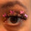 Thumbnail: Blue Rhinestone Pink Butterfly Lashes