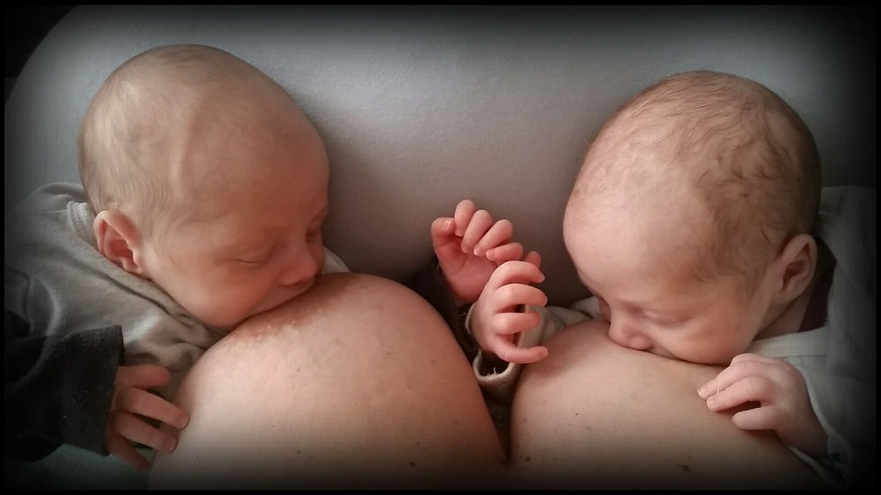 הנקת תאומים