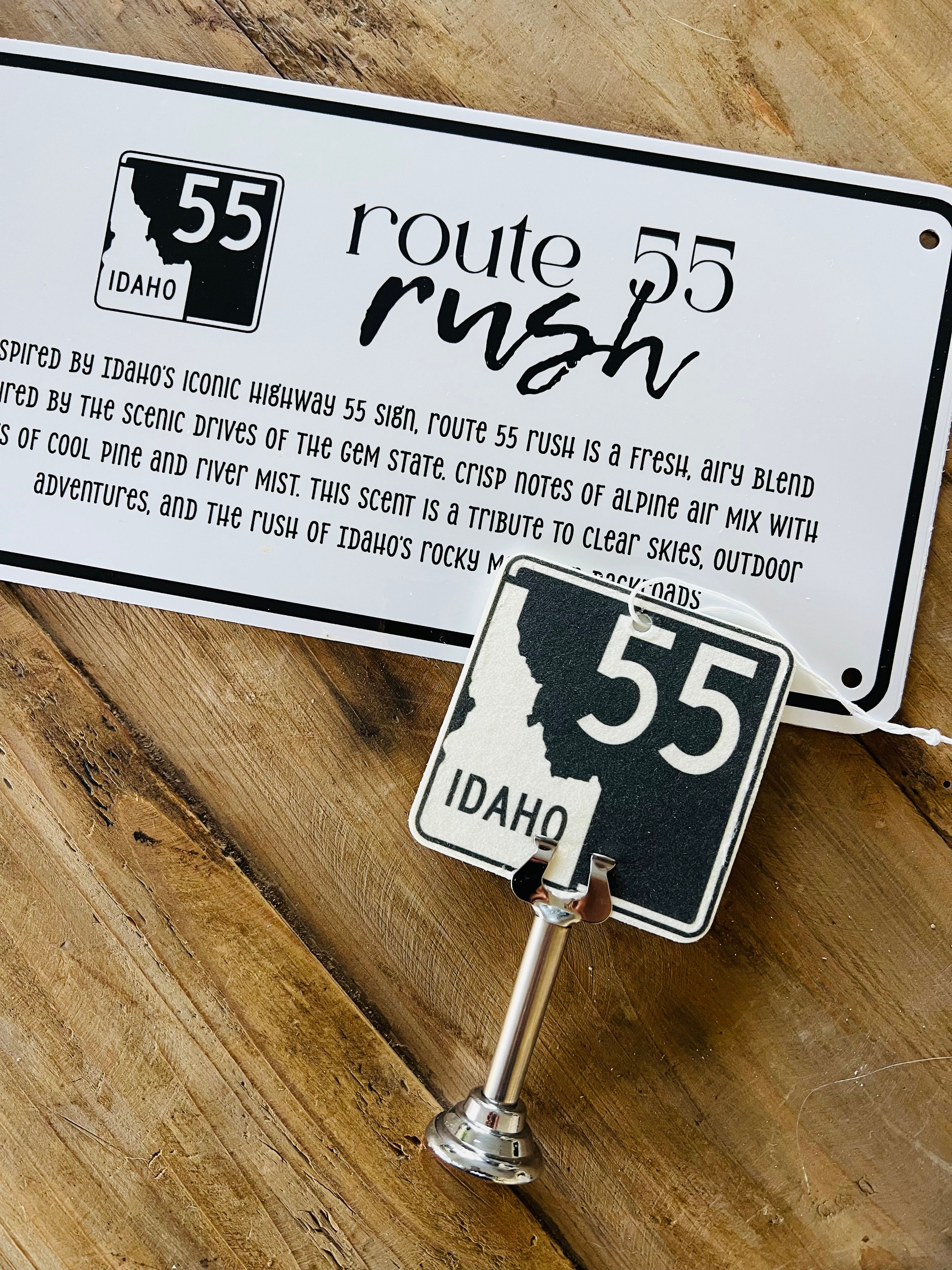 "Route 55 Rush" Auto Air Freshener