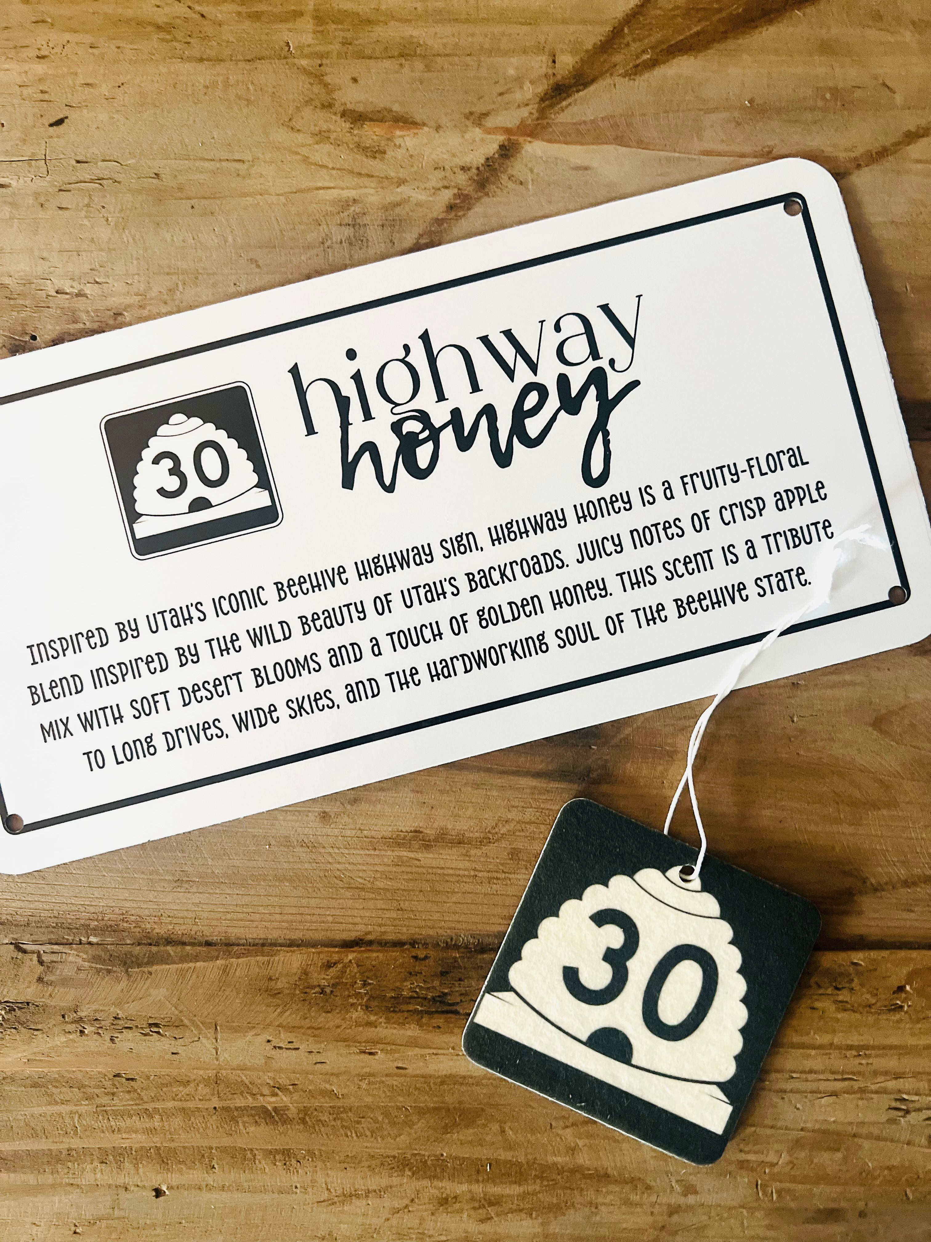"Highway Honey" Auto Air Freshener