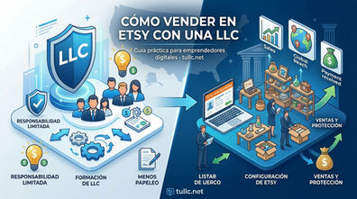 Cómo vender en etsy con una llc