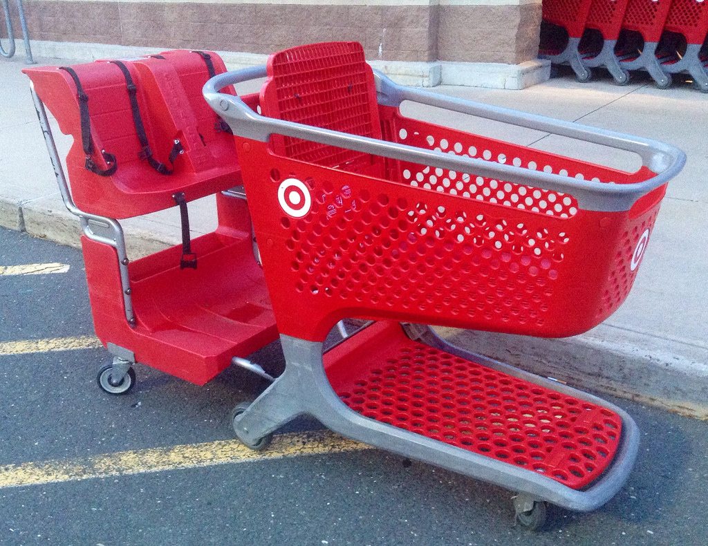target kid shopping cart