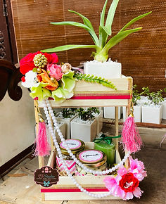 Festive Diwali gift hampers with traditional decorations - perfect for bulk and custom Diwali gifting by C3 Studio.
