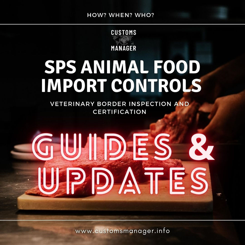 SPS, Animal, Food, Controls, Delay