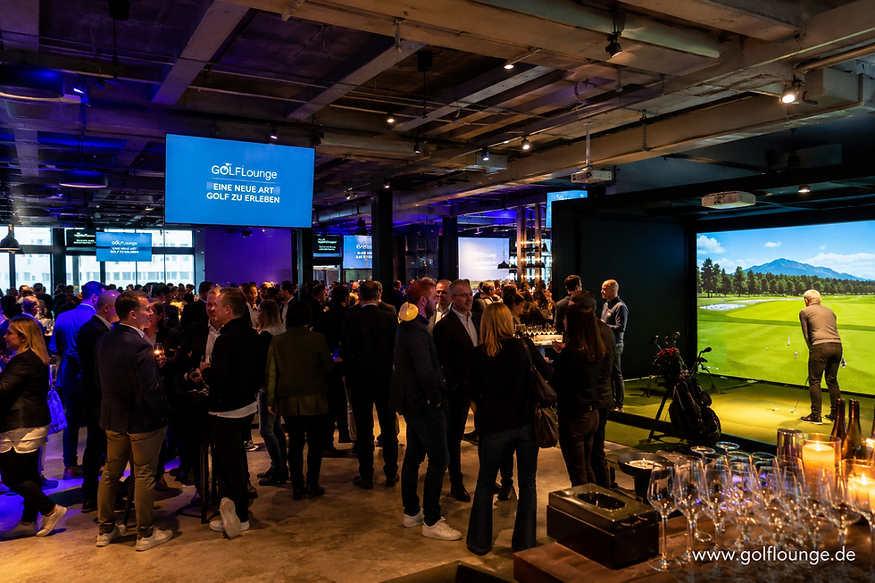 Firmen Event Hamburg | Golflounge Betriebsfeier