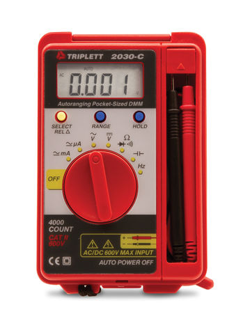 Triplett Digital Multimeter 2030-C