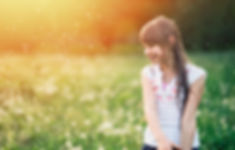 Girl in the Fields