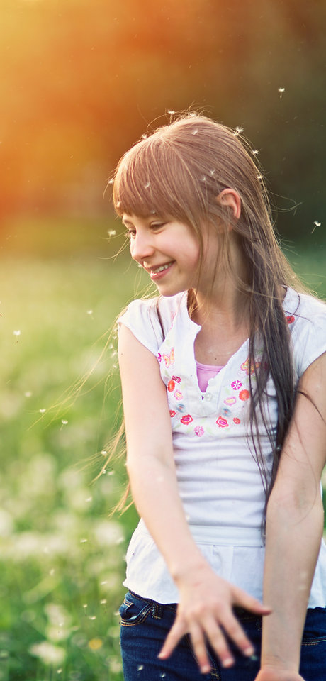 Girl in the Fields