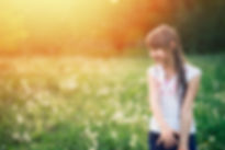 フィールドでの少女