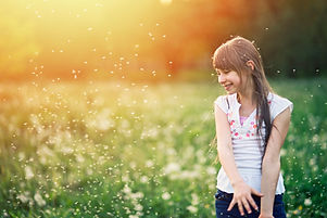 Girl in the Fields