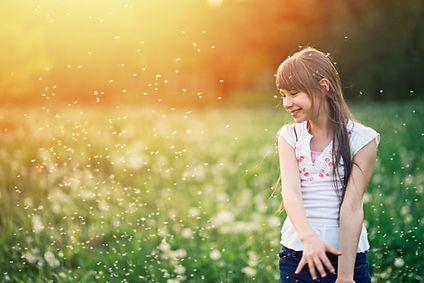 Girl in the Fields