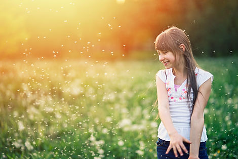 Girl in the Fields