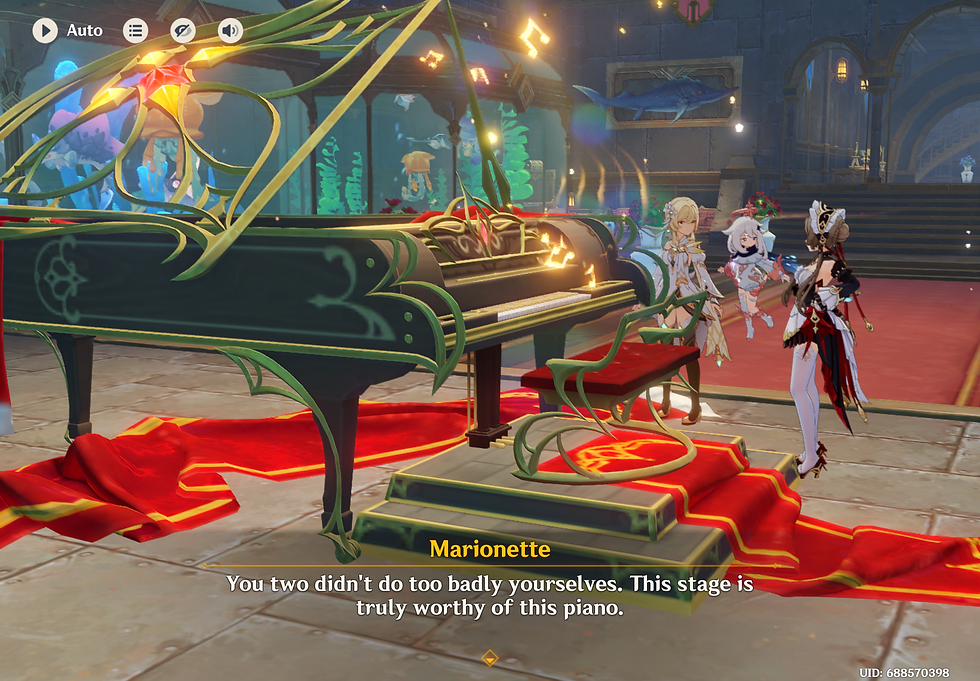 Anyone else find it darling that she has a love for piano?