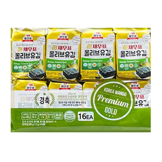Saeupyo Olive Oil Mixed Seasoned Laver