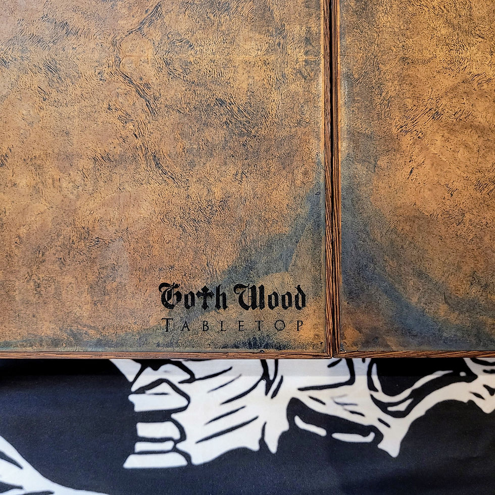 Thumbnail: Luxury wood DM screen with hidden magnets