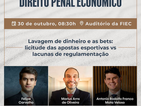 Prof. Rodolfo Franco participa do I Encontro Regional de Direito Penal Econômico