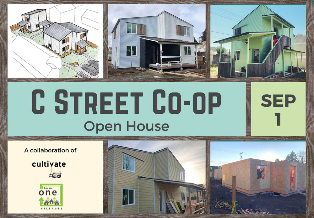 C Street Coop Open House Sept 1st