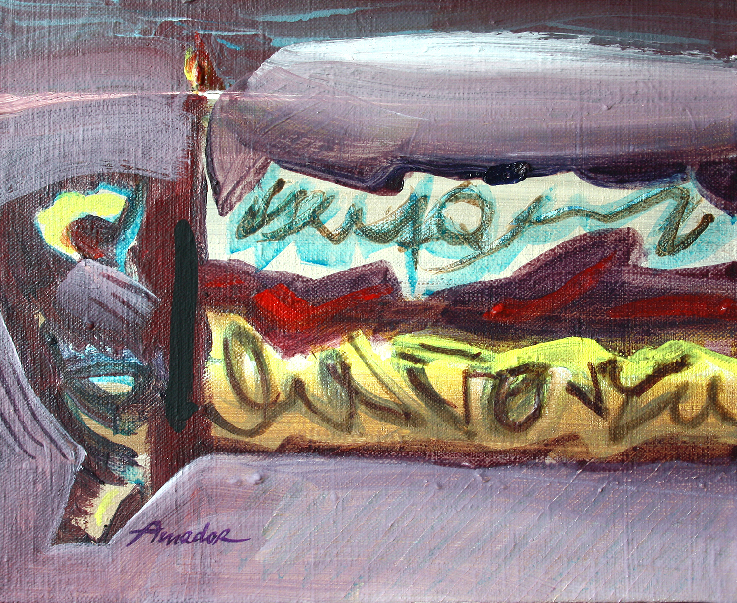 Amador, Ordre et contrordre, 27x22