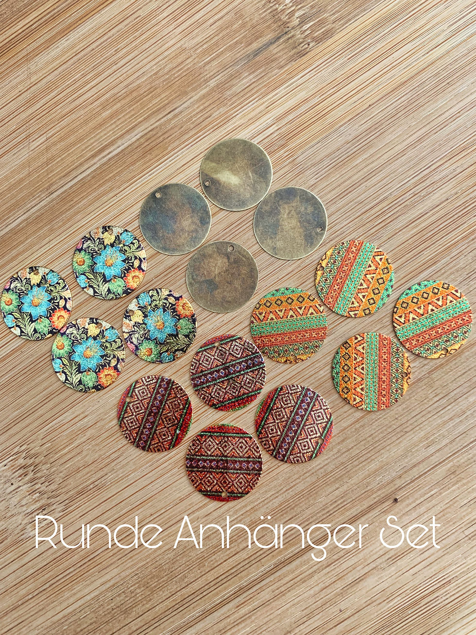 Miniaturbild: Runde Anhänger Charms