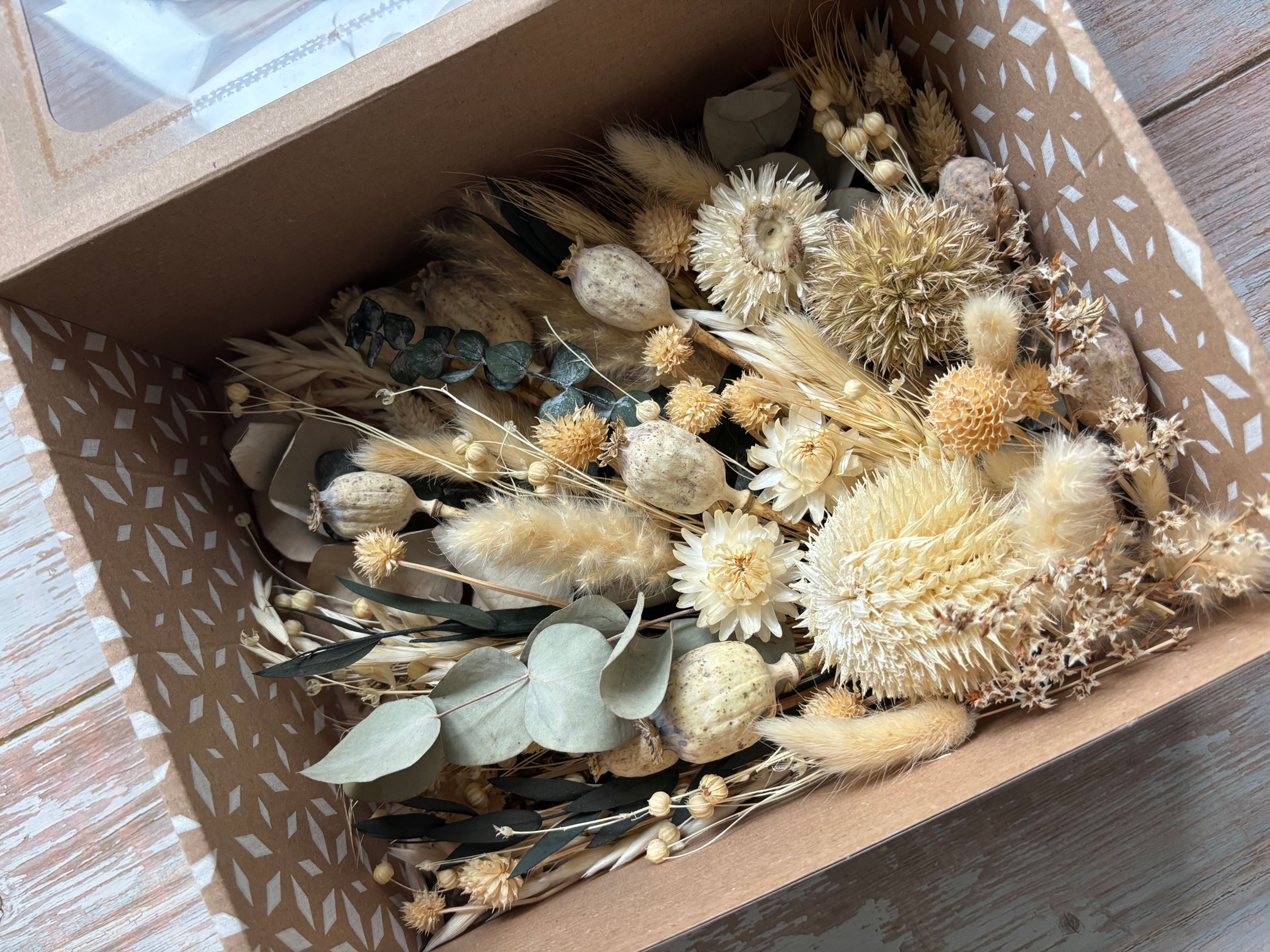 Trockenblumen DIY Box XL Grün