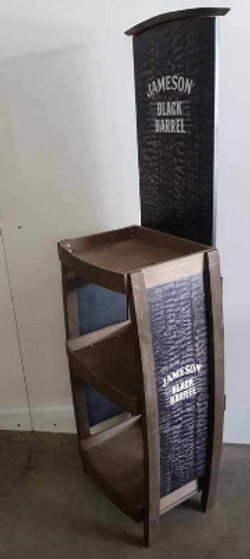 Jameson Black Barrel Display