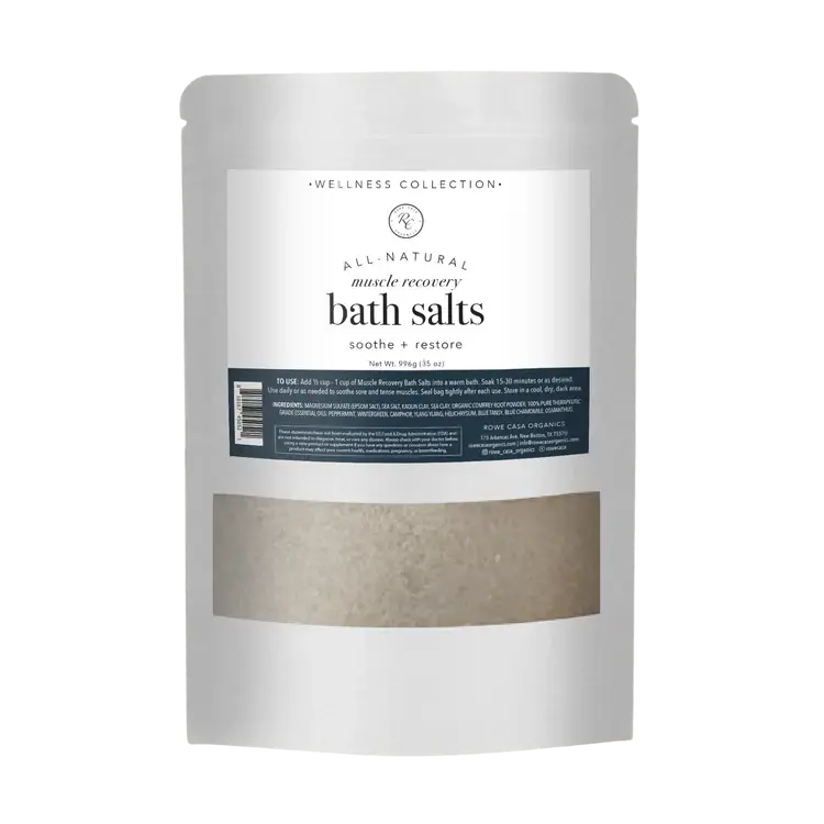 Rowe Casa Organics - Muscle Recovery Bath Salts | 35 Oz