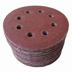 Sandpaper Discs Velcro 150mm 60grit - 50pcs