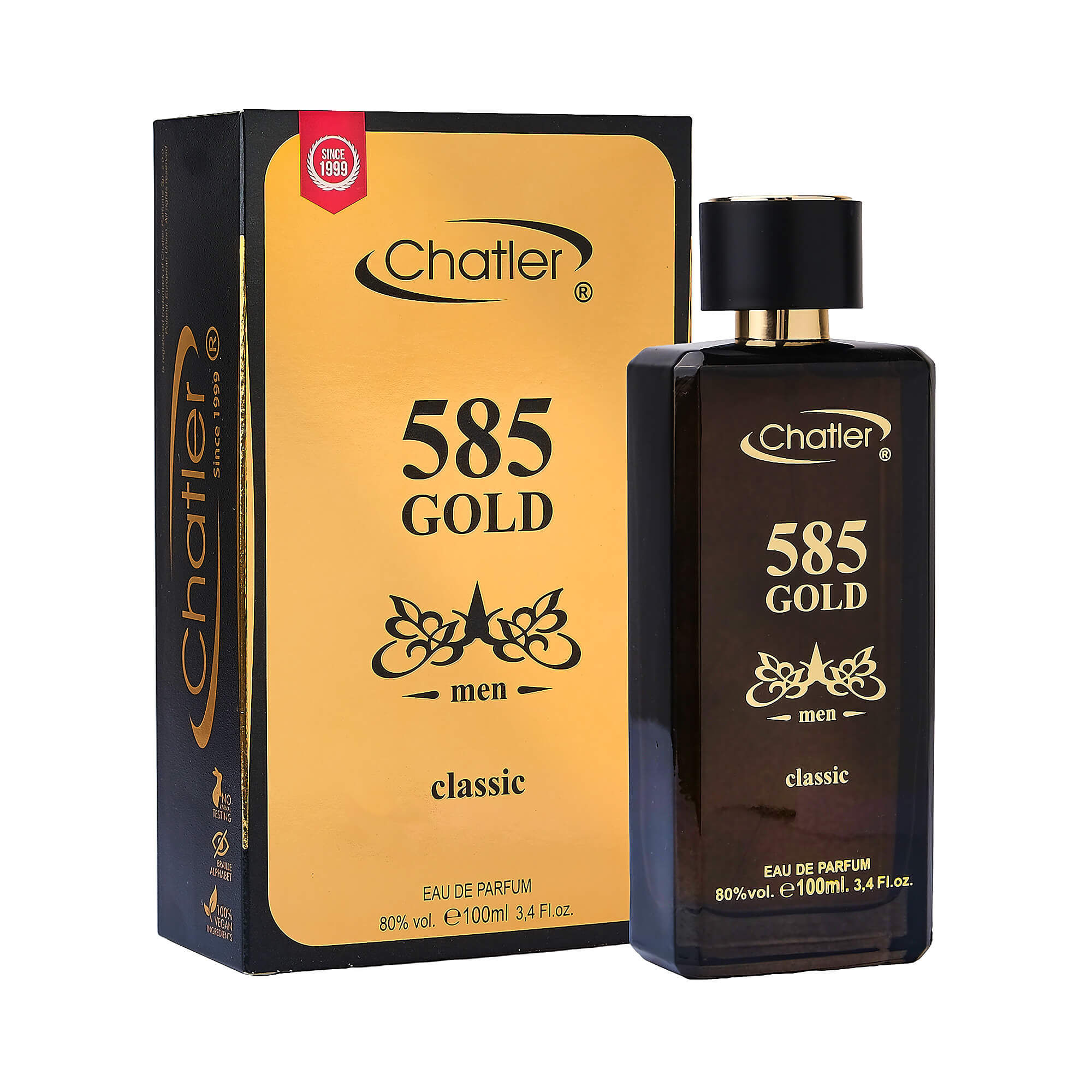 585 Gold Classic Men – Chatler Eau de Parfum 100ml