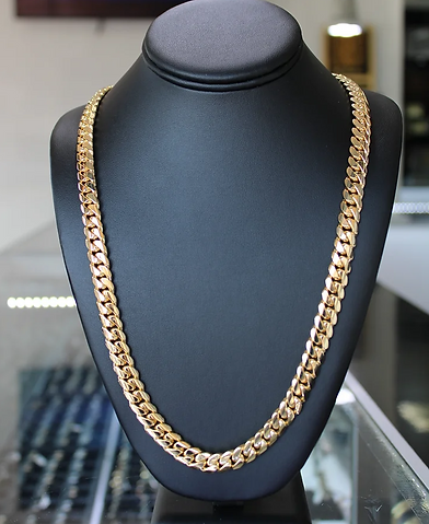 14K Cuban Link Chain - 203g