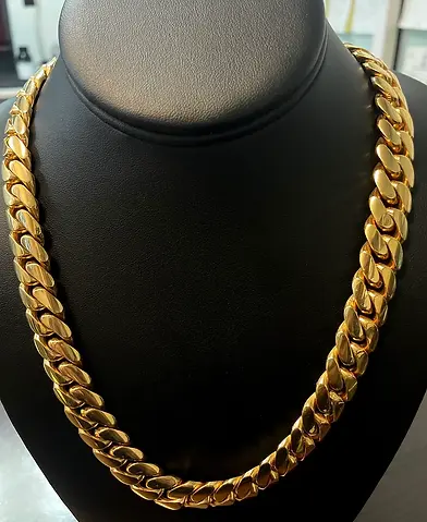 10K Cuban Link Chain - 300g

