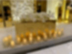 GOLD MIRRORED COFFEE TABLE