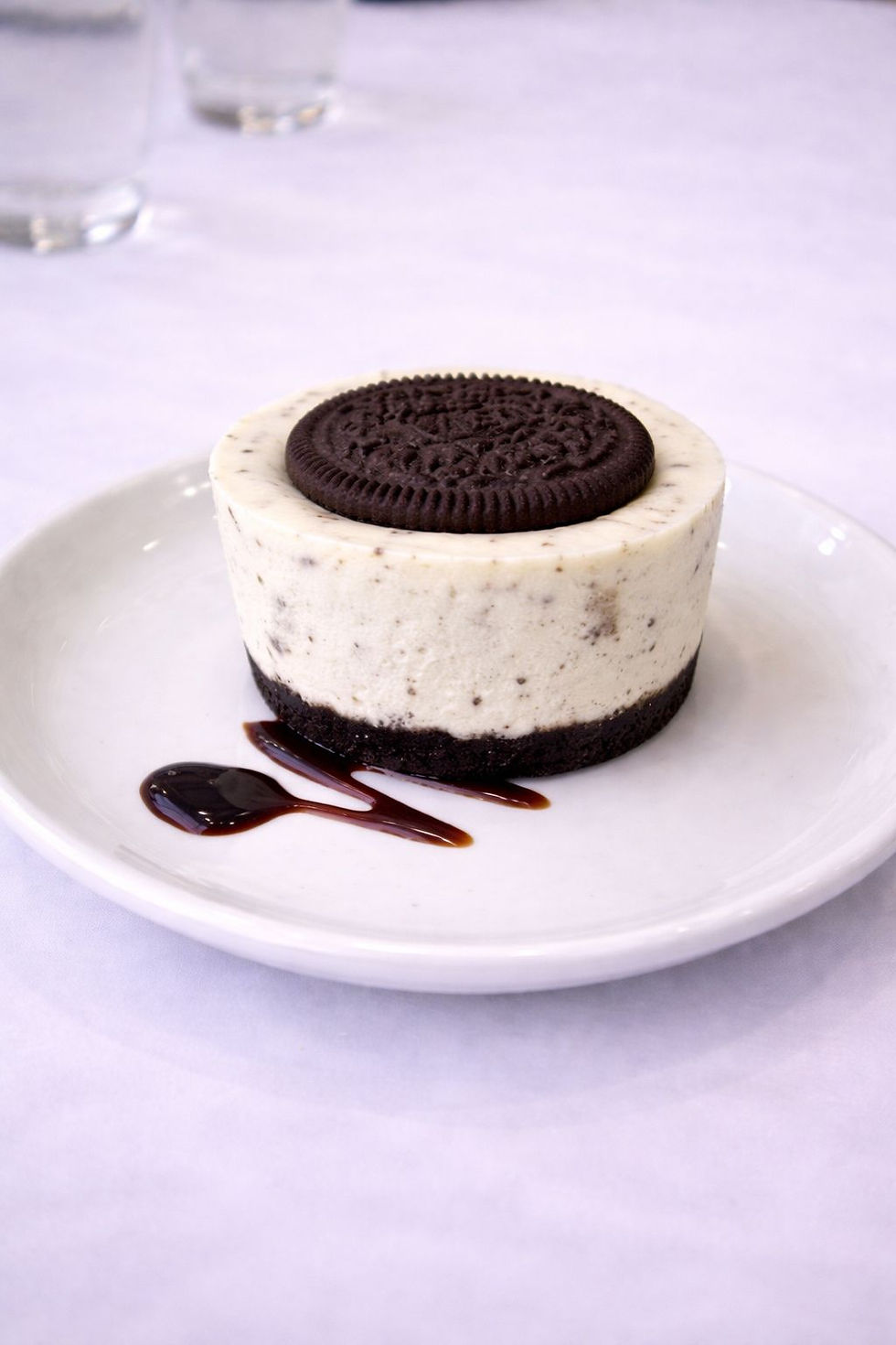 Oreo cheesecake (extra fee)