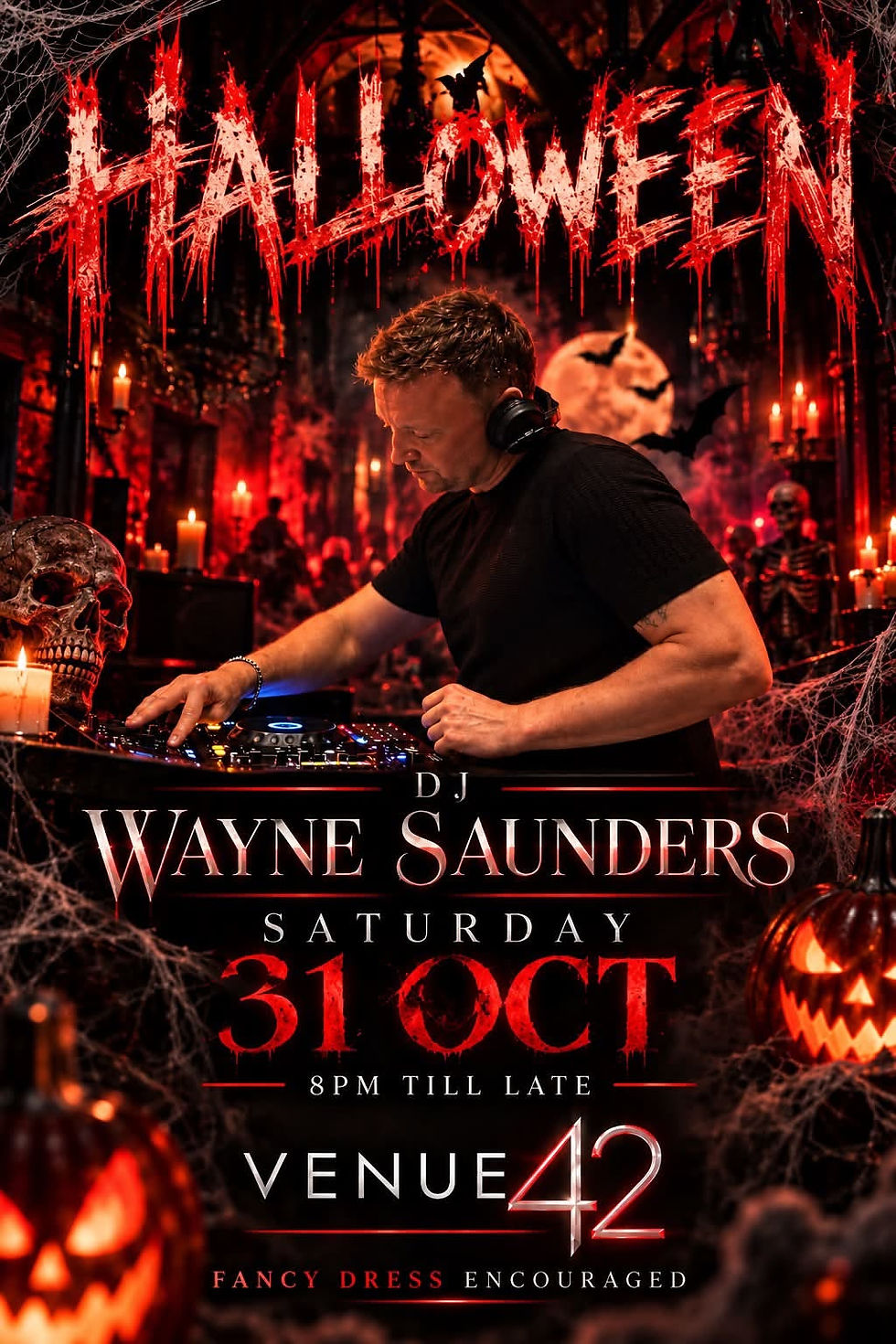 Live Music @ Venue 42 - DJ Wayne Saunders