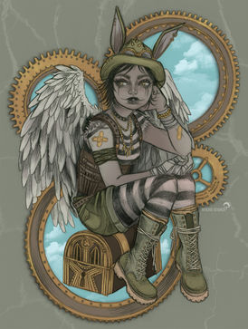 Steampunkesque Mad Hattress