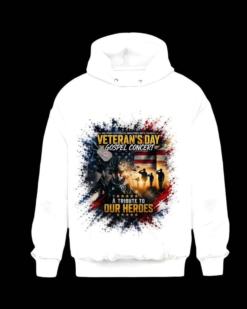 Thumbnail: TRIBUTE HOODIE (WHITE ONLY)