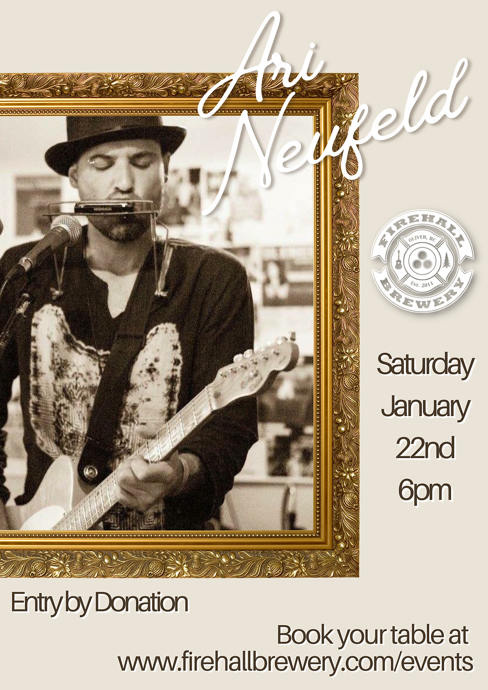 Concert: Ari Neufeld (Jan 22)