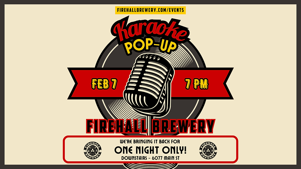 Karaoke Pop-Up (Feb 7)