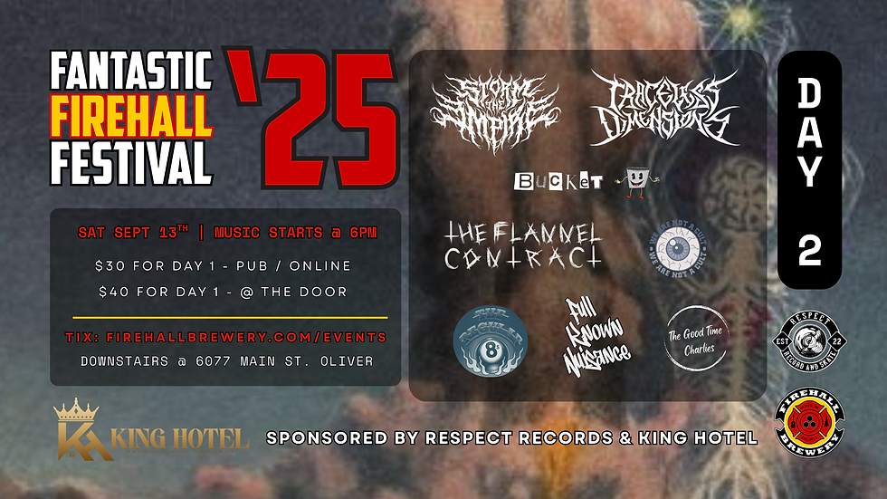 Fantastic Firehall Festival 2025