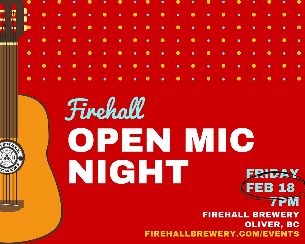 Firehall Open Mic Night (Feb 18)