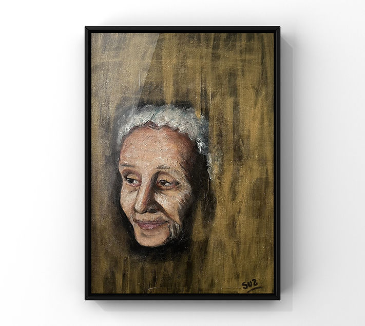 His Grandma _ Suzanne Braidy Contemporary Artist _ Abstract Artjpeg