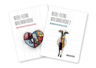 Needle-felting books by Sarah Ritchie