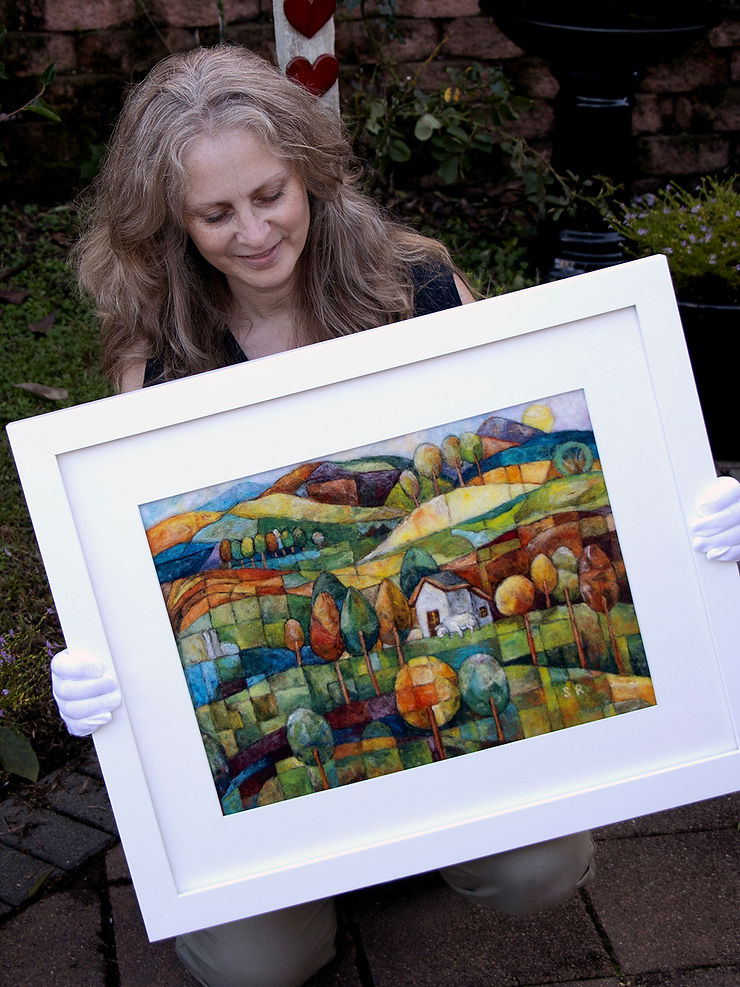 “Sheep on a Thousand Hills III” - Sarah Ritchie’s latest commission piece