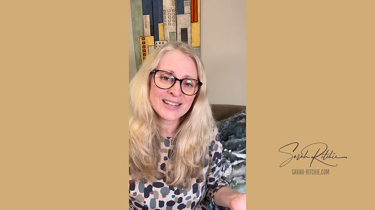 Sarah Ritchie talks about how your purpose is ultimately not about you