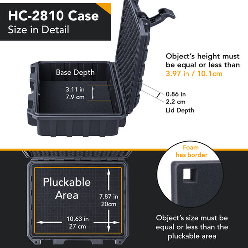 Lykus HC-2810 Waterproof Hard Case | Lykus