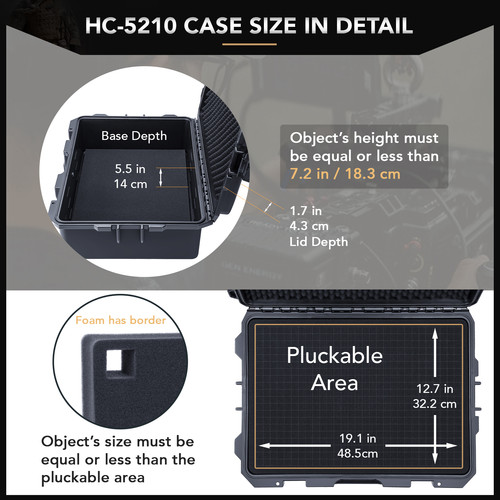 Lykus HC-5210 Waterproof Hard Case | Lykus