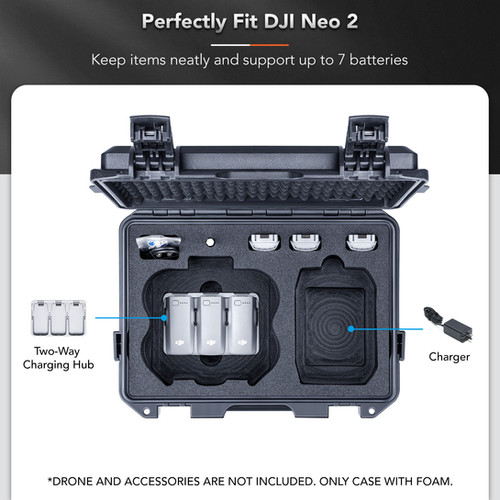 Lykus Titan N200 Case for DJI Neo 2 and RC-N3 | Lykus