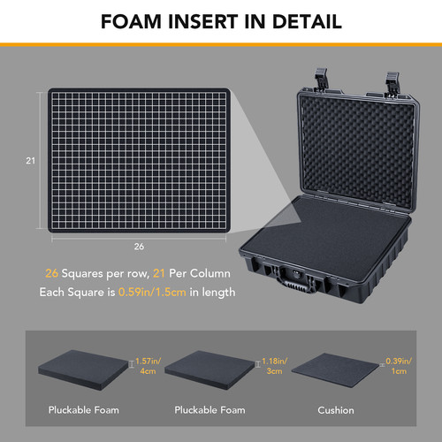 Lykus HC-4010 Waterproof Hard Case | Lykus