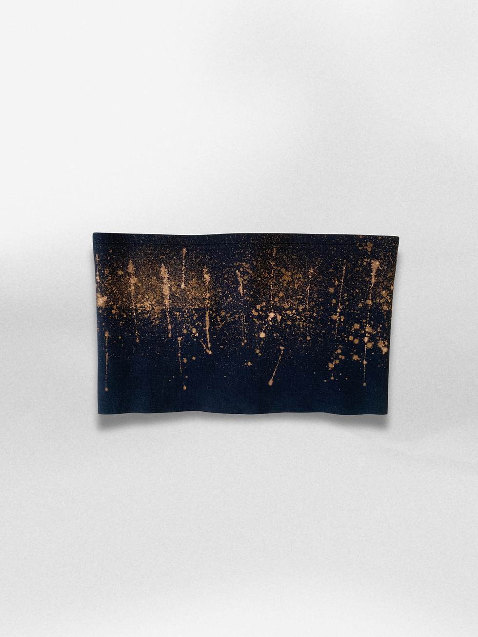 Thumbnail: Handmade upcycled Bleach Effect Crop Top